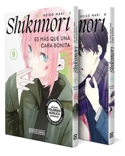 PACK SHIKIMORI ES MÁS QUE UNA CARA BONITA 09 + 10 Marca Reconocida
