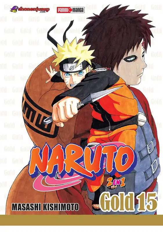 Certificado Naruto Gold Edition N.15