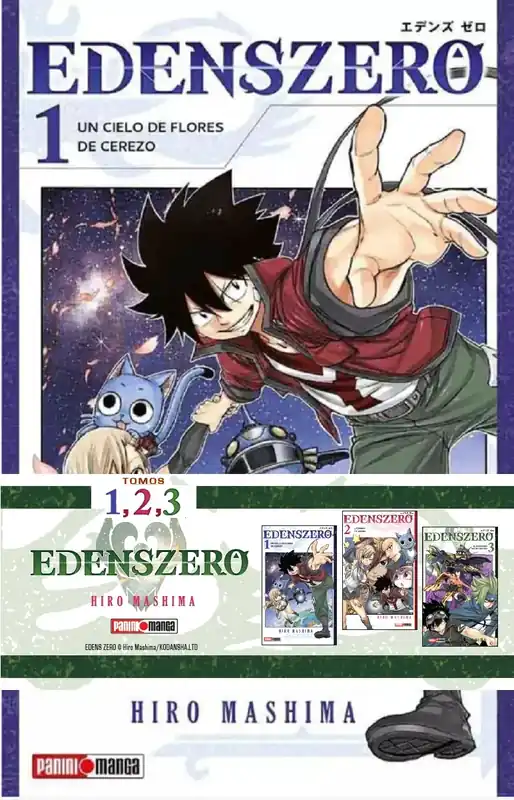 EDENS ZERO - PACK (1-3) Económico