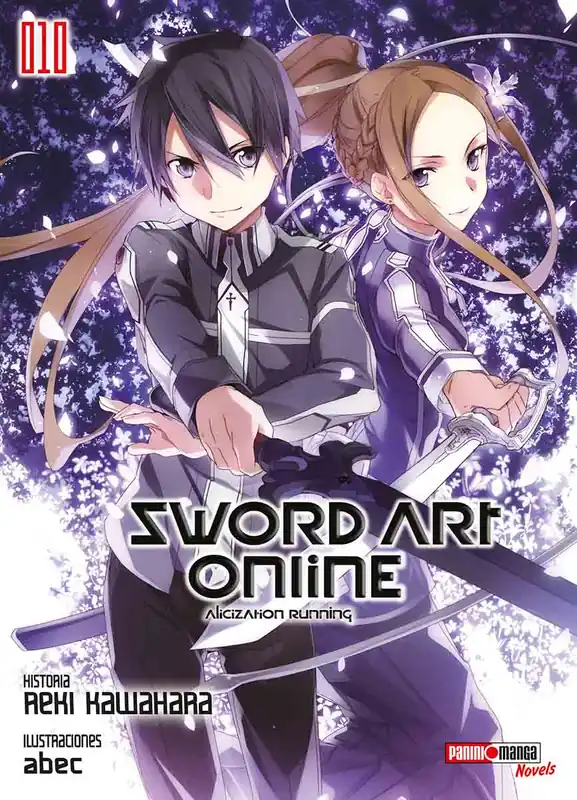 Envío Inmediato SAO NOVELS ALICIZATION RUNNING N.10- NOVEL