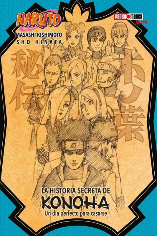 NARUTO LA HISTORIA SECRETA DE KONOHA NOVEL Stock Limitado