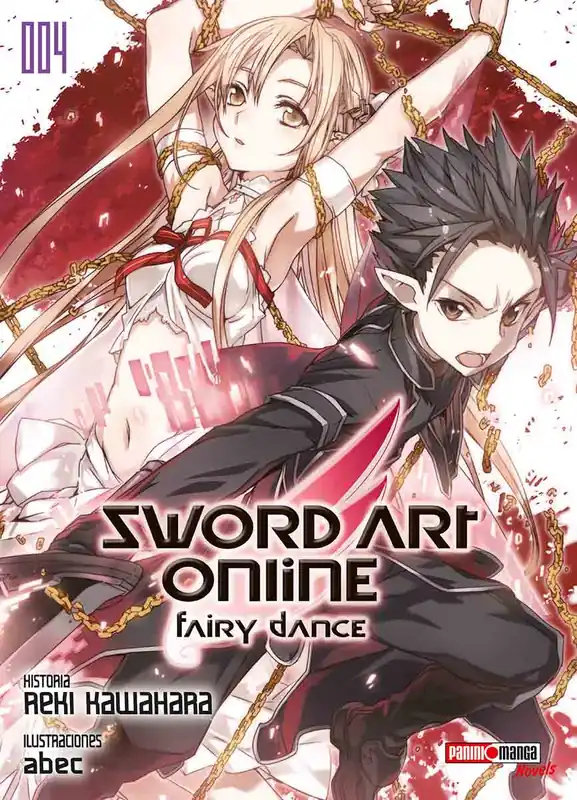 SAO NOVELS FAIRY DANCE N.4- NOVEL Solo Por Tiempo Limitado