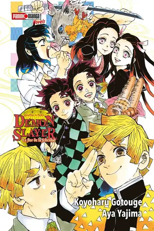 DEMON SLAYER - NOVELA LA FLOR DE LA FELICIDAD N.1 Promoción Exclusiva