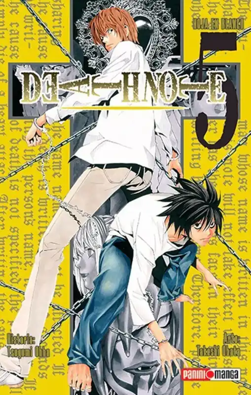 DEATH NOTE N. 5 Solo Hoy