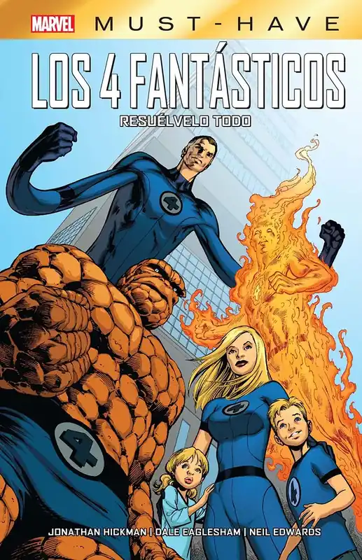 Imprescindible (Must-Have) Los 4 Fantásticos Resuelvelo Todo (Marvel Must Have)