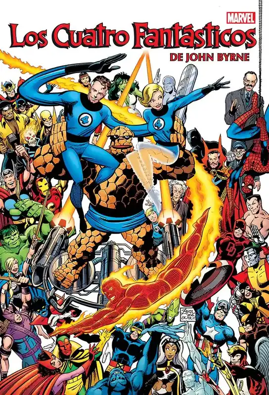 Directo De Fábrica CUATRO FANTÁSTICOS DE BYRNE (MARVEL OMNIBUS)