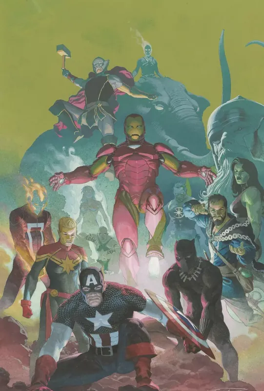 Más Vendido AVENGERS (2023) 01 VARIANTE 01 METALIZADA