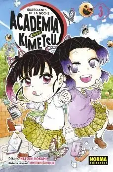 GUARDIANES DE LA NOCHE. ACADEMIA KIMETSU 03 Disponible Ahora