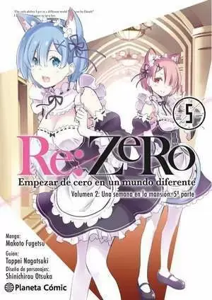 Más Vendido RE ZERO CHAPTER 2 05 (ÚLTIMO NÚMERO)