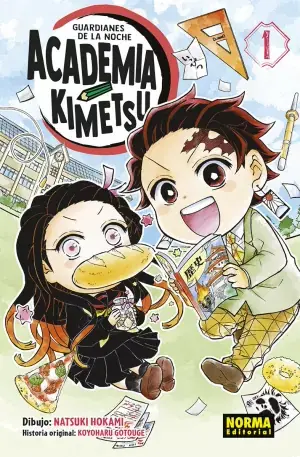 Ordena Ya GUARDIANES DE LA NOCHE. ACADEMIA KIMETSU 01