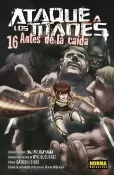 ATAQUE A LOS TITANES. 16 ANTES DE LA CAÍDA Disponible Ahora