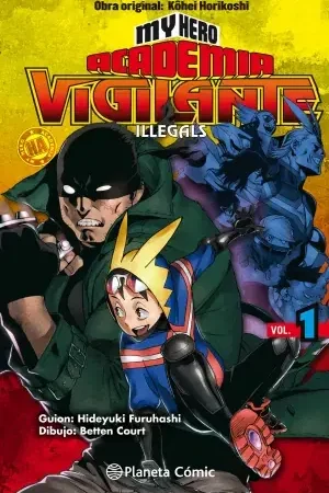 Certificado MY HERO ACADEMIA VIGILANTE ILLEGALS 01