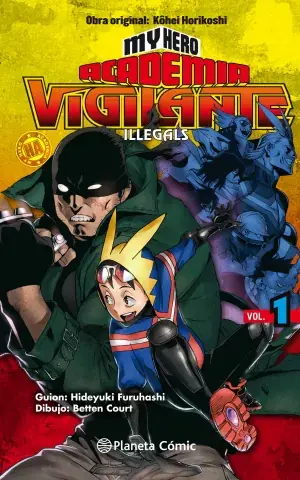 Certificado MY HERO ACADEMIA VIGILANTE ILLEGALS 01