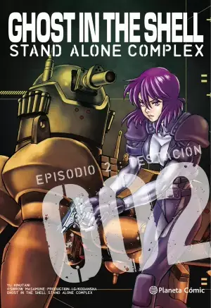 GHOST IN THE SHELL STAND ALONE COMPLEX 02 Entrega Rápida