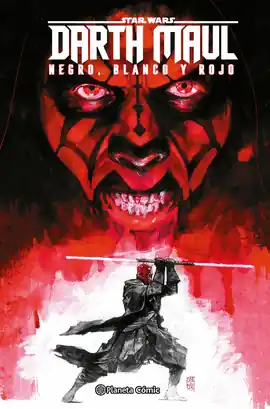 Stock Limitado STAR WARS DARTH MAUL BLANCO NEGRO Y ROJO