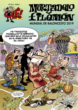 Solo Hoy MORTADELO Y FILEMON MUNDIAL DE BALONCESTO 2019