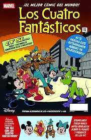 Oferta Especial 4 FANTASTICOS LOS N 07 PORTADA ALTERNATIVA DISNEY
