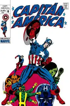 Liquidación BIBLIOTECA MARVEL CAPITAN AMERICA N 06