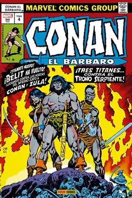 CONAN EL BARBARO LA ETAPA MARVEL ORIGINAL N 04 Disponible Ahora