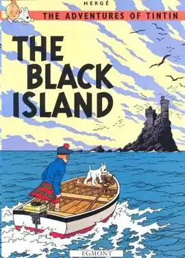 TINTIN THE BLACK ISLAND Bestseller
