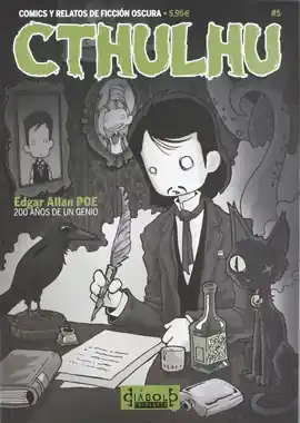 Alta Calidad CTHULHU 05 COMICS Y RELATOS DE FICCION OSCURA