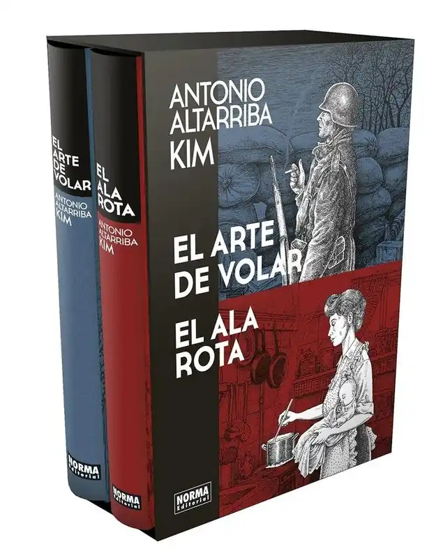Últimas Unidades ARTE DE VOLAR Y EL ALA ROTA, EL "COFRE ED. COLECCIONISTA"