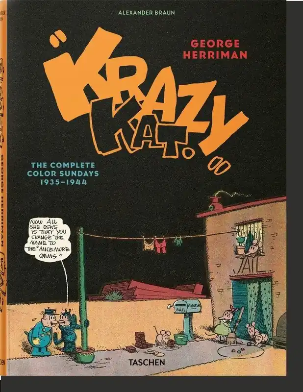 GEORGE HERRIMAN. KRAZY KAT "THE COMPLETE COLOR SUNDAYS 1935-1944" Bestseller
