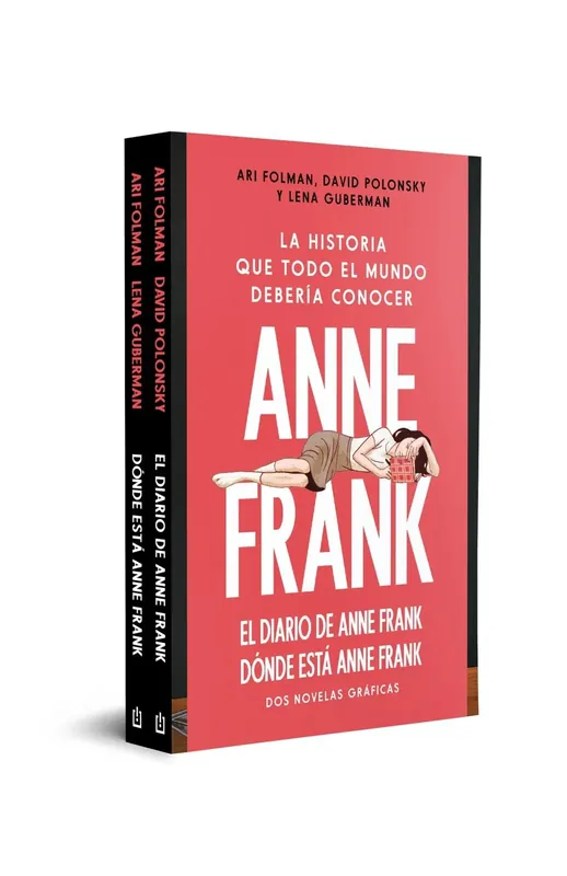 Precio Rebajado ANNE FRANK (PACK EL DIARIO DE ANNE FRANK / DÓNDE ESTÁ ANNE FRANK) "DOS NOVELAS GRÁFICAS"