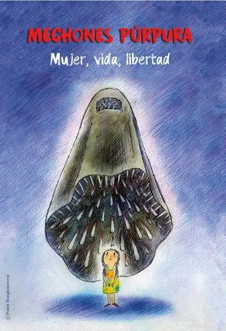 MECHONES PURPURA "MUJER,VIDA LIBERTAD" Ordena Ya